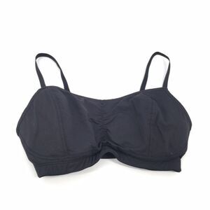 Motherhood Nursing Wirefree Sports Bra Size Small Solid Black Comfort Maternity